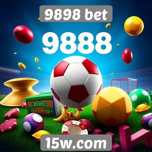 Variedade de jogos disponíveis na 9898 bet